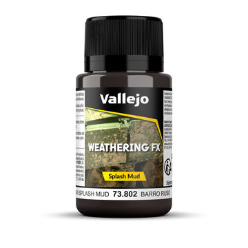 Imagen de Vallejo Weathering FX Salpicaduras Barro Ruso 40 ml