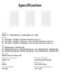 Imagen de Sonoff Switchman ZBM5 Interruptor de Pared Zigbee 2 Botones