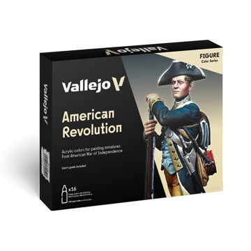 Imagen de Vallejo Pinturas Figure Set American Revolution (16 x 18 ml)