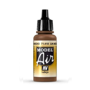 Imagen de Vallejo Pintura Model Air IJN Marrón Medio 17 ml