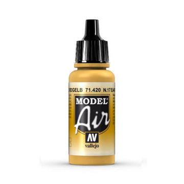 Imagen de Vallejo Pintura Model Air Nº 17 Erdgelb 17 ml