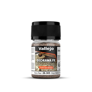 Imagen de Vallejo Diorama Effects Rojo Marte 1-2 mm 35 ml