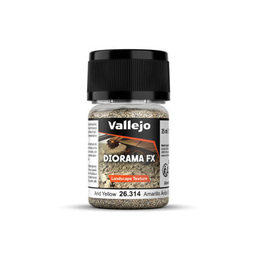 Imagen de Vallejo Diorama Effects Amarillo Arido 0,5-2 mm 35 ml