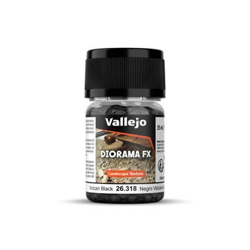 Imagen de Vallejo Diorama Effects Negro Volcánico 2-5 mm 35 ml