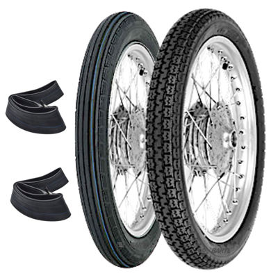 Imagen de Combo Moto Cubiertas 250-18 y 275-18  Bartl 011 y 015 c/cámara