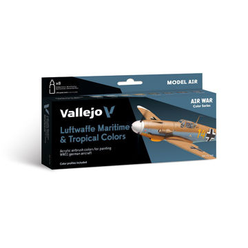 Imagen de Vallejo Air War Set Luftwaffe Maritime & Tropical 8un