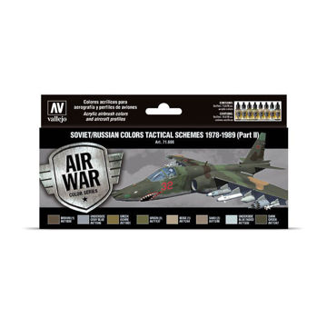 Imagen de Vallejo Air War Set Soviet/Russian Tactical 78-89 PartII 8un