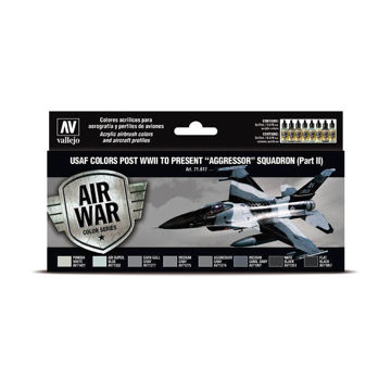 Imagen de Vallejo Air War Set USAF WWII - today Aggressor Part II 8un