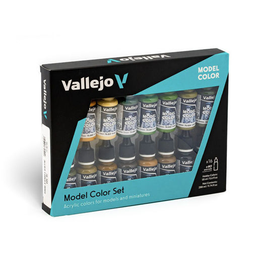 Imagen de Vallejo Figure Set Allied Forces WWII (16 x 18 ml)