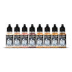 Imagen de Vallejo Pinturas Figure Set Face & Skin Tones (8 x 18 ml)