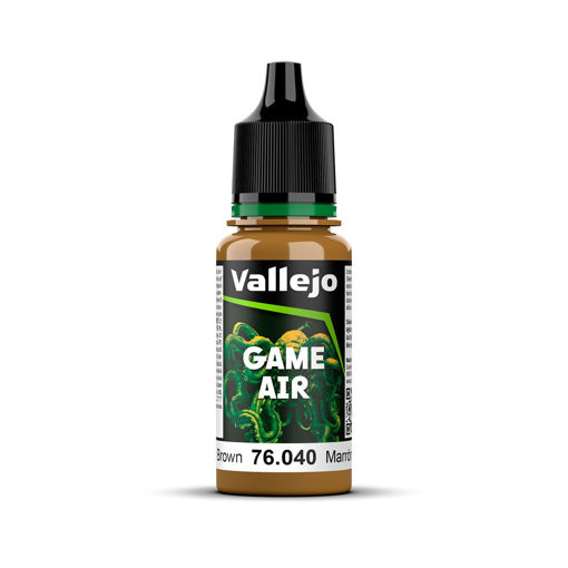 Imagen de Vallejo Pintura Game Air Marrón Cuero 18 ml