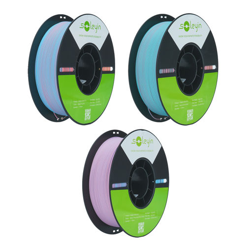 Imagen de Filamento Ultra PLA Creality Soleyin Nuevos Colores 1kg 1.75mm