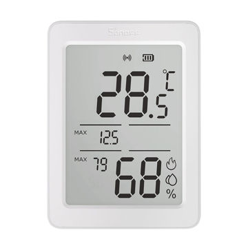 Imagen de Sonoff SNZB-02DR2 Sensor Temperatura Humedad Zigbee