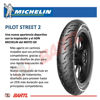 Imagen de Cubierta Moto 110/80-17 Michelin Pilot Street