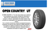 Imagen de Cubierta 235/65/17 Toyo Open Country Ut Colocada Balanceada