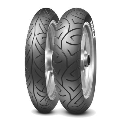 Imagen de Cubierta Moto Combo 100/80-17 y 140/70-17 Pirelli Sport Demon