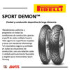 Imagen de Combo x 2 cubiertas 120/70-17 y 150/70-17 Pirelli Sport Demon
