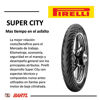 Imagen de Cubierta Moto Pirelli Super City 90/90-18  51 P c/cámara