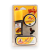 Imagen de Set lustra zapatos Pomada pasta negra 25 ml - pomada liquida neutral 30 ml - cepillo
