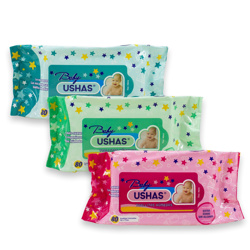 Imagen de Toallitas húmedas de bebé x 80 pcs