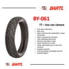 Imagen de Cubierta Moto Bartl 90/90-18  By-061 con cámara F