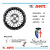 Imagen de Llantas Aleación 13 4x100 Plan Recambio B13T1040C