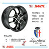 Imagen de Llantas Aleación 13 4x100 Plan Recambio B13T413C