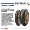 Imagen de Combo Moto 110/70-17 160/60-17 ZR Metzeler Sportec M7 RR
