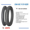 Imagen de Combo moto 275-18 y 90/90-18 Nayasa EM02 y EY032 C/cámaras