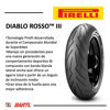 Imagen de Cubiertas 110/70-17 y 140/70-17 Pirelli Diablo Rosso 3