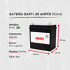 Imagen de Baterias Autos Bartl 80 Amp Libre Mantenimiento