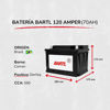 Imagen de Baterias Autos Bartl 120 Amp D Garantía 12 Meses