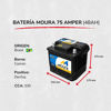 Imagen de Bateria Moura 75 Amp M48f 24 Meses Envío Gratis