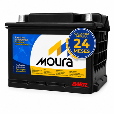 Imagen de Bateria Moura 90 Amp 24 Meses Envío Gratis
