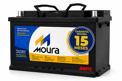 Imagen de Bateria Moura 155 Amp Garantía 15 Meses