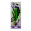 Imagen de Adorno flores en maceta con luz en caja mica