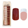 Imagen de Uñas postizas colores lisos y french 24 unidades Ushas