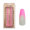 Imagen de Uñas postizas con francesitas 24 unidades Ushas
