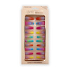 Imagen de Uñas postizas multicolor 24 unidades  Ushas
