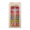 Imagen de Uñas postizas multicolor 24 unidades  Ushas