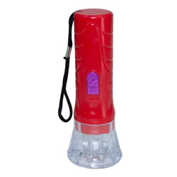 Imagen de Linterna 1 led pvc resistente + correa