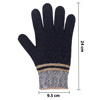 Imagen de Guantes de lana para damas combinados
