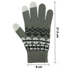 Imagen de Guantes de lana tipo Bariloche  con touch