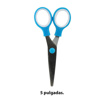 Imagen de Tijera infantil bicolor 5 inch