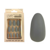 Imagen de Uñas postizas mate 12 unidades Ushas