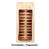 Imagen de Uñas postizas combinadas lisas y animal print 24 unidades Ushas