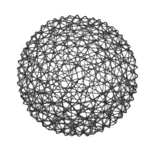 Imagen de Individual tejido redondo calado 38cm