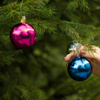 Imagen de Bola Esfera Navidad Lisa 6 Unidades