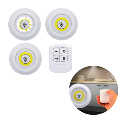 Imagen de Set de lámparas Luz led con control 3 unidades