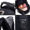 Imagen de Mochila negra para computadora con puerto USB